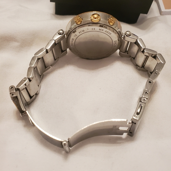 Authentic: Michael Kors Parker Two Tone Watch with box - Picture 8 of 15